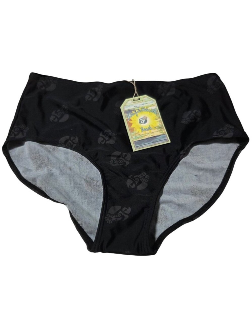 Margaritaville Black Bikini Bottoms Size 12 Swimwear Swimsuit Bathing Suit Beach